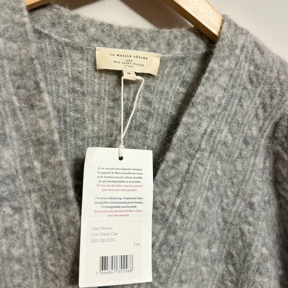 ⭐️NWT Sezane PERRINE in color: Gray⭐️ - Picture 8 of 8